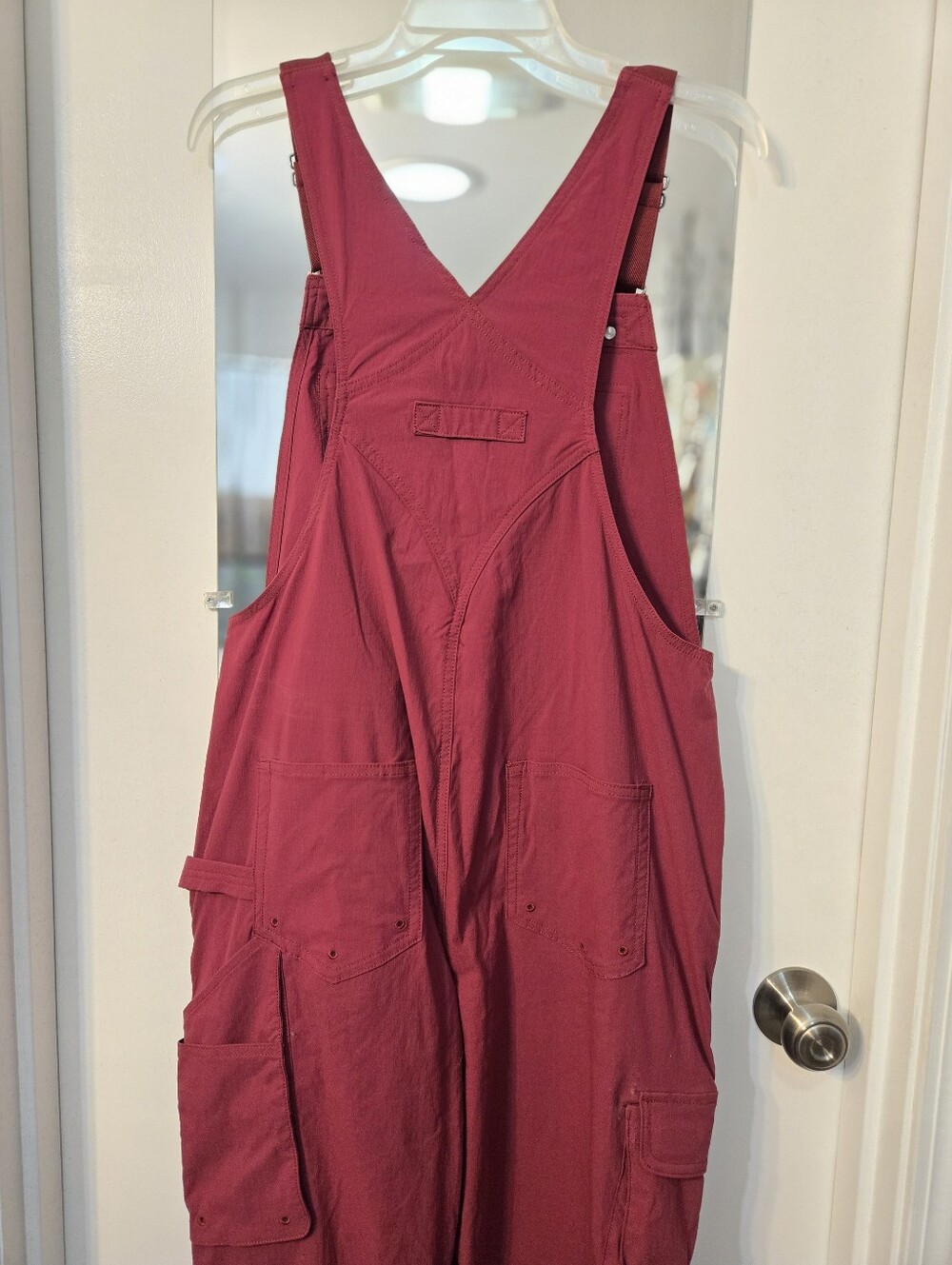 Duluth Trading Co. Maroon Garden Overalls - Picture 5 of 5